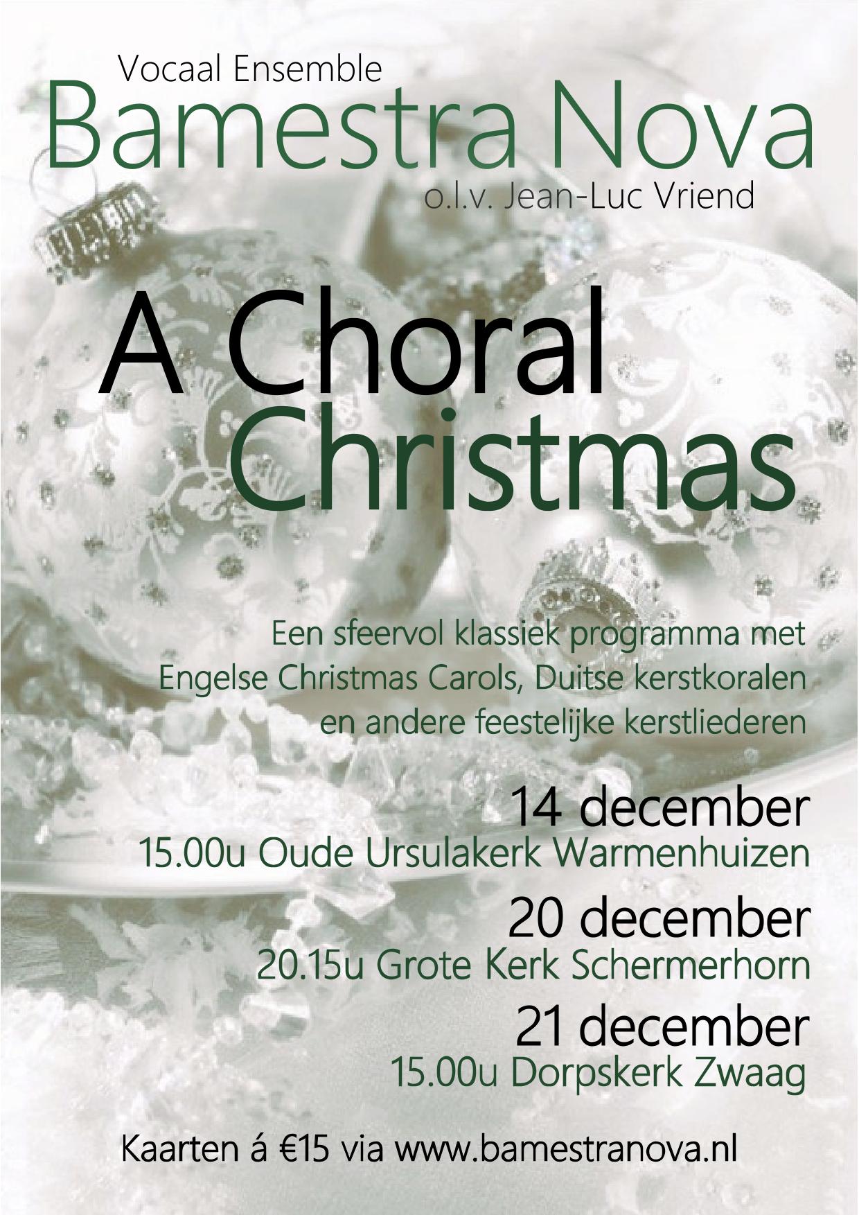 Kerstconcert Bamestra Nova