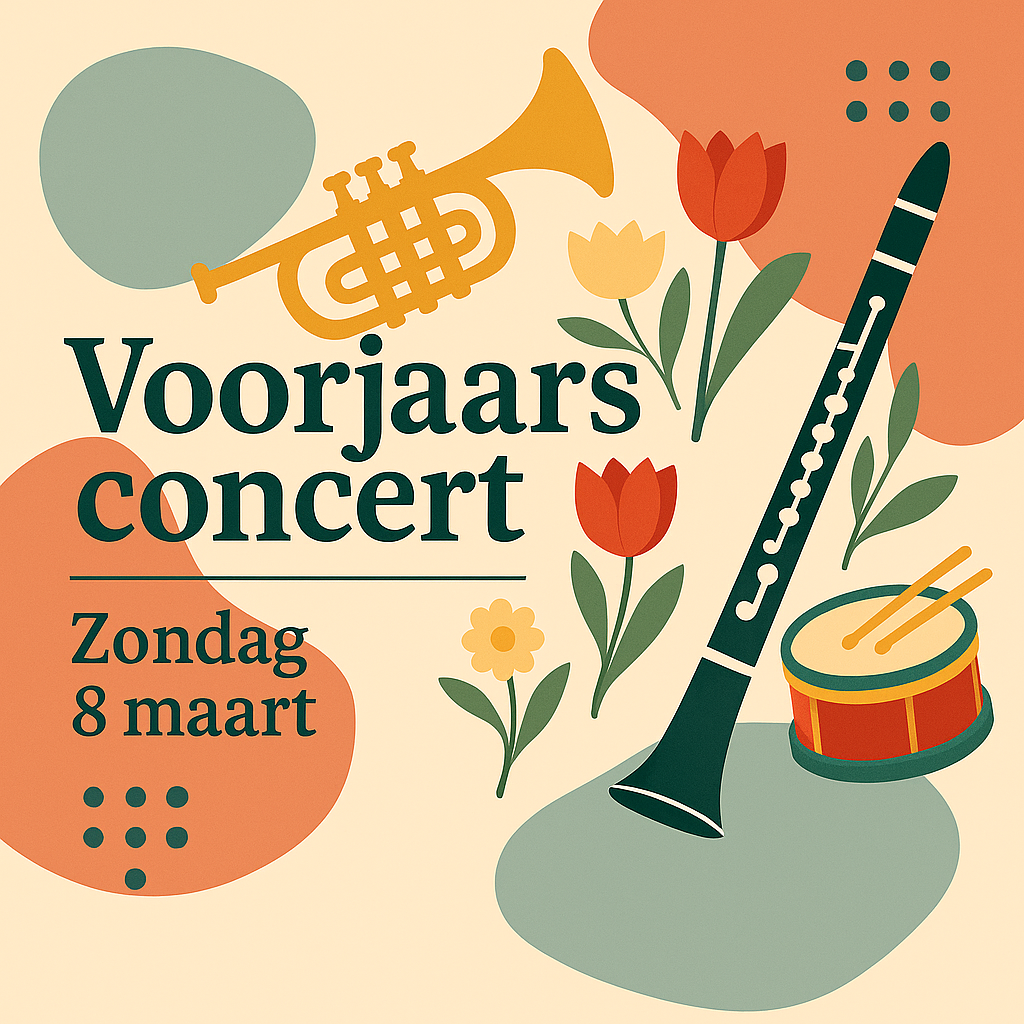 Voorjaarsconcert Zondag 8 Maart