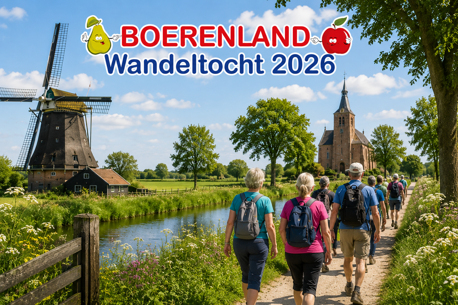 Boerenland wandeltocht 2026