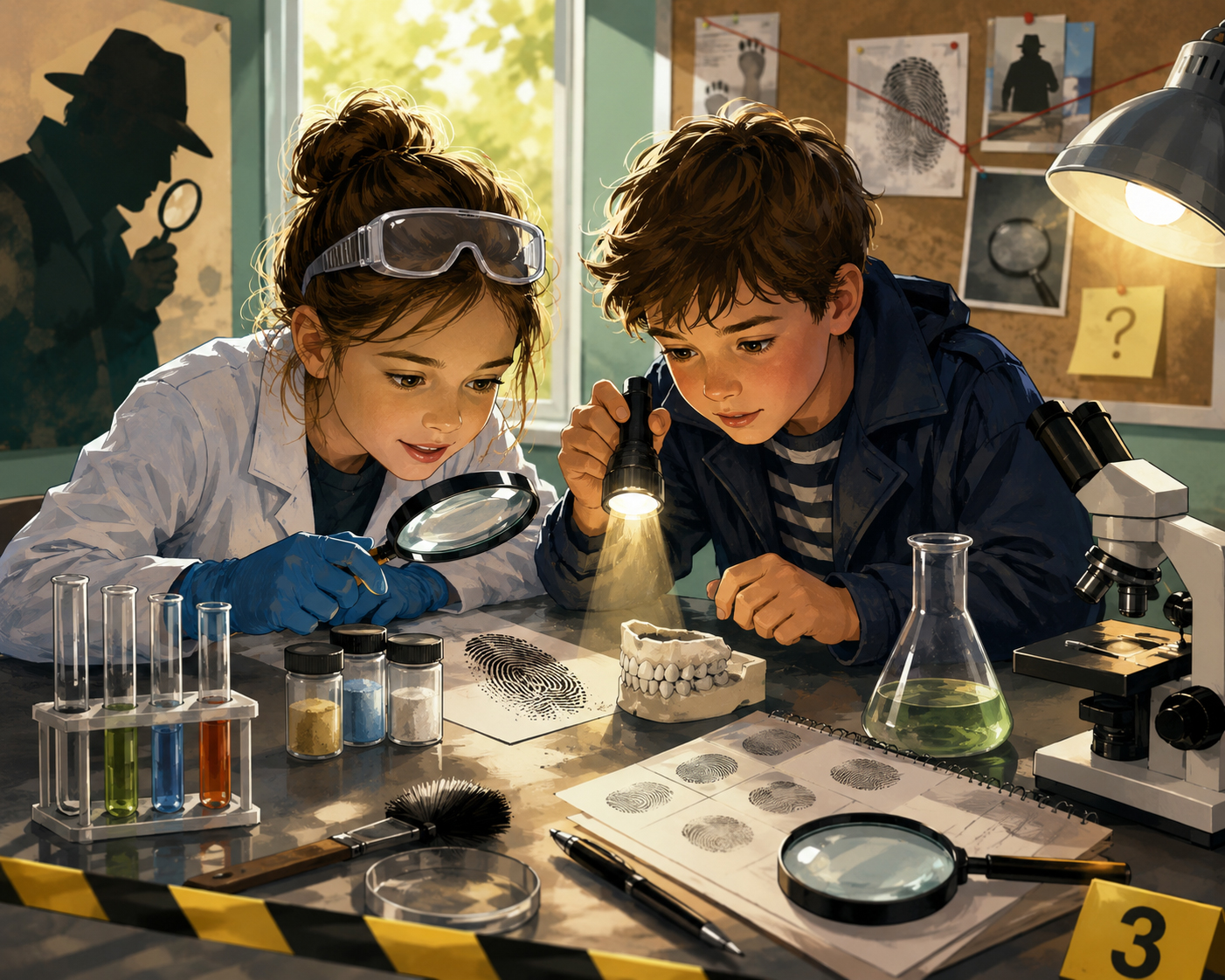 ZOMERBIEB: WORKSHOPS ‘WETENSCHAP VOOR DETECTIVES’ EN ‘RECHERCHEWERK’ | Tuitjenhorn